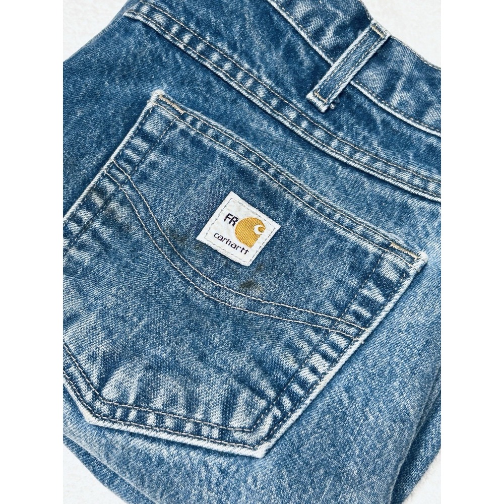 Carhartt FR Jeans 36x34 FRB100 Relaxed Fit Flame Resistant Heavyweight DenimCAT2